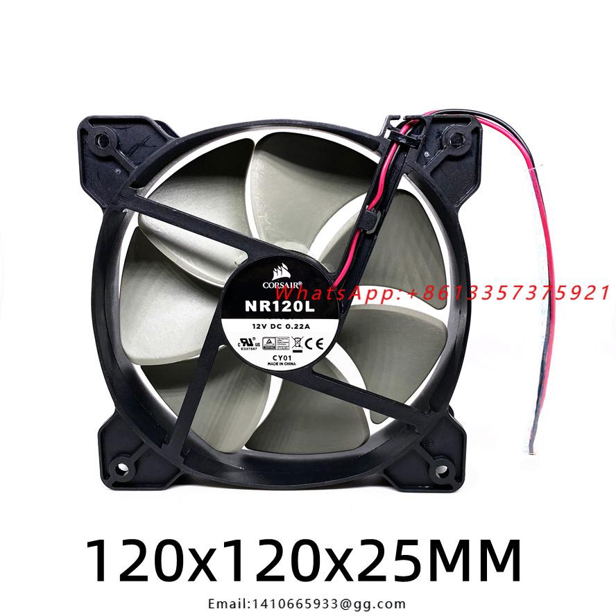 Case Fans - DC12V 0,22A 120MM Corsair 12025 120*120*25MM