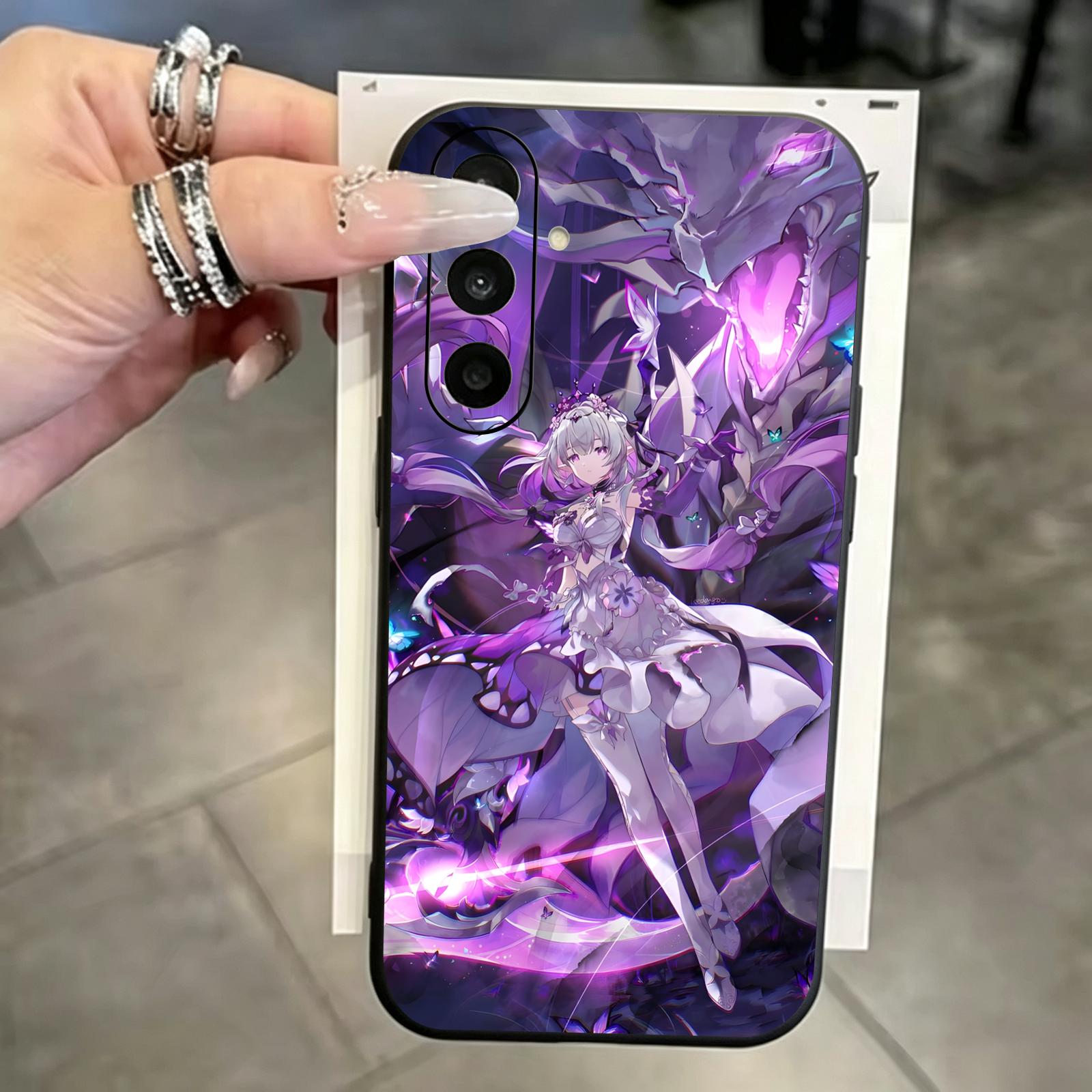 Matte Pc Case - Casing Ponsel Honkai Star Rail Castorice