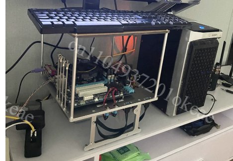 JXK-K2, Casing Komputer Alumin - Aluminum Open Frame Test Bench Water Cooling ulasan dan harga