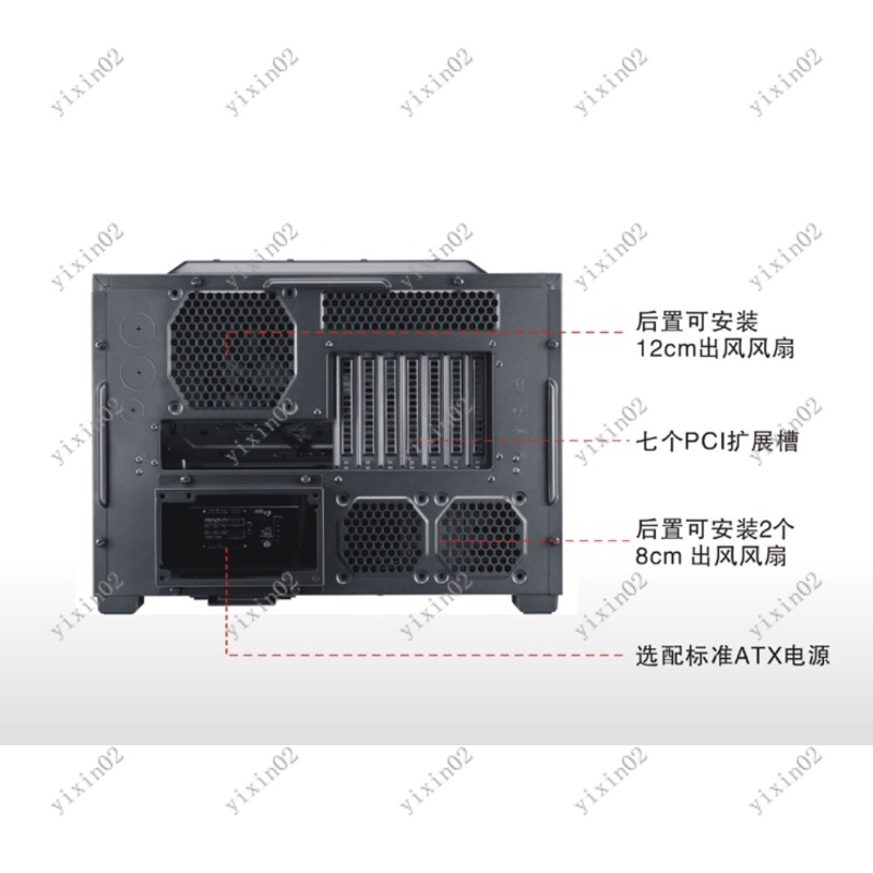 Casing Komputer Motherboard AT - Atx Case ulasan dan harga