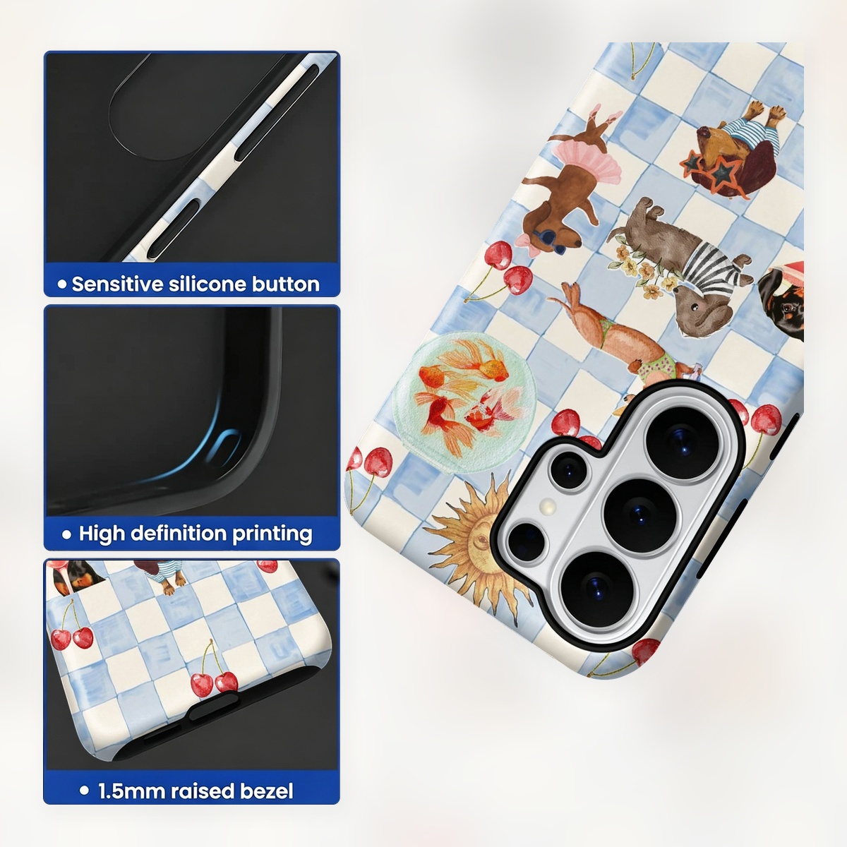 Casing Telepon Dua Lapis 2-in- - Computer Case ulasan dan harga