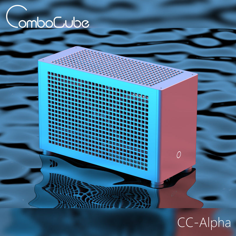 Casing Mini ITX 8.5L Aluminium - Sff Mini Itx Cnc Aluminum Chassis ulasan dan harga