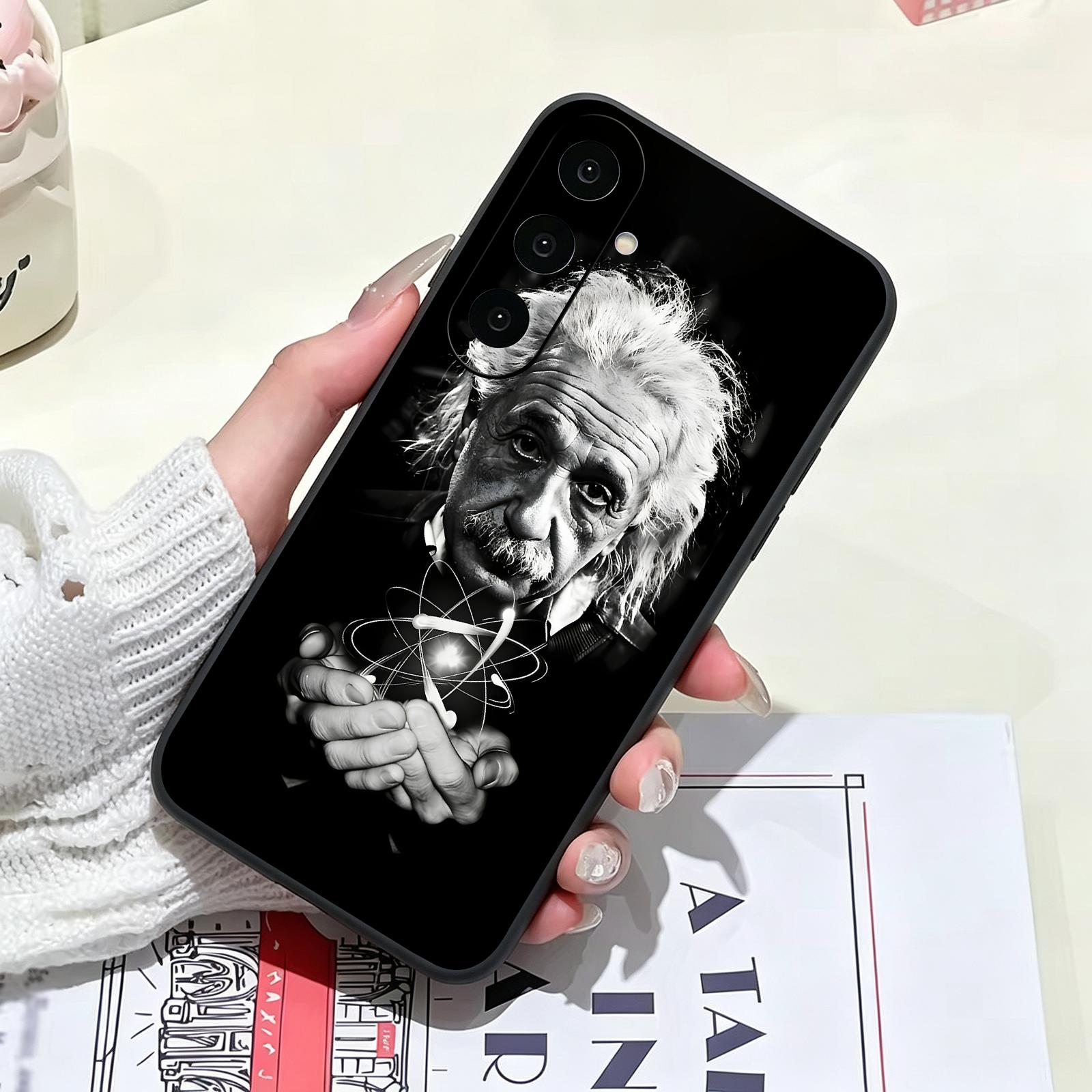 Casing Telepon Ilmuwan Albert  - Matte Pc Case ulasan dan harga
