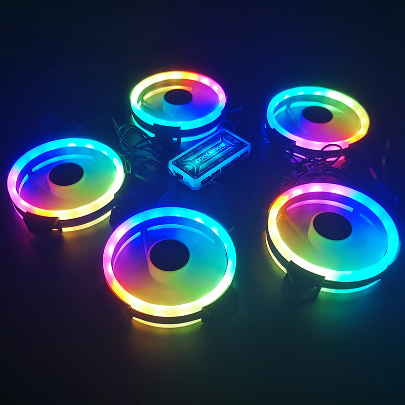 Kipas Pendingin PC Coolmoon de - Case Fan Controller ulasan dan harga