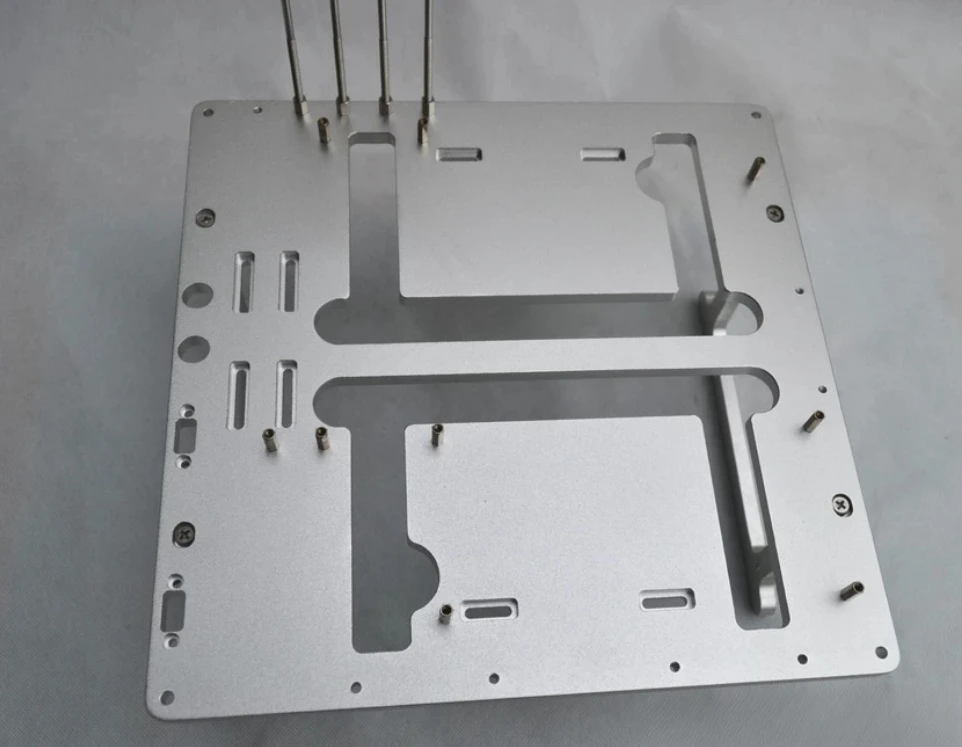 Casing PC Mini ITX, MATX, ATX  - Aluminum Open Frame Test Bench Water Cooling ulasan dan harga
