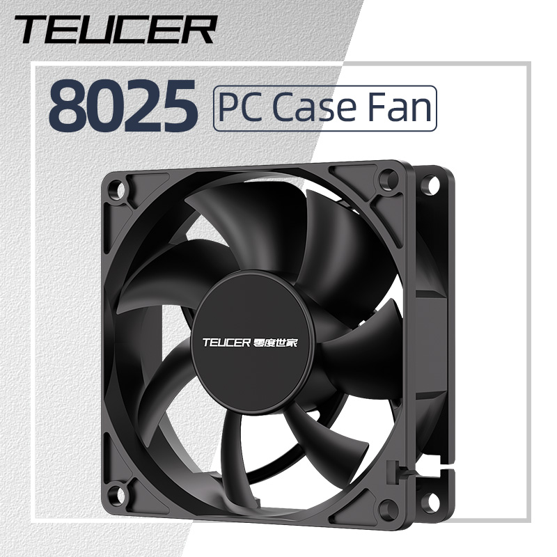 Teucer 8025 Kipas Casing PC 12 - Pc Chassis ulasan dan harga