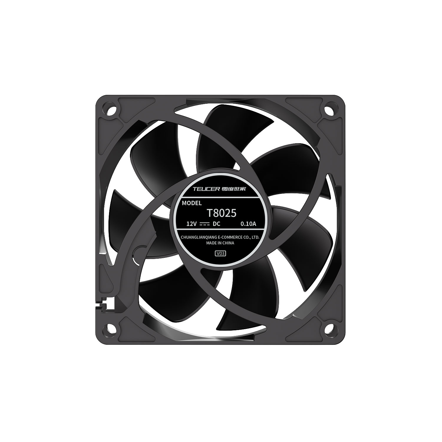 Teucer 8025 Kipas Casing PC 12 - Pc Chassis ulasan dan harga