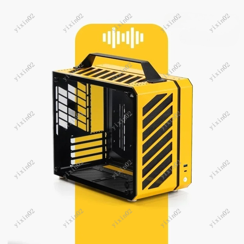 Casing PC Full Tower Portabel  - Mechanic Master C28 Matx Portable Pc Case ulasan dan harga