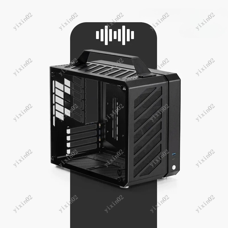 Casing PC Full Tower Portabel  - Mechanic Master C28 Matx Portable Pc Case ulasan dan harga